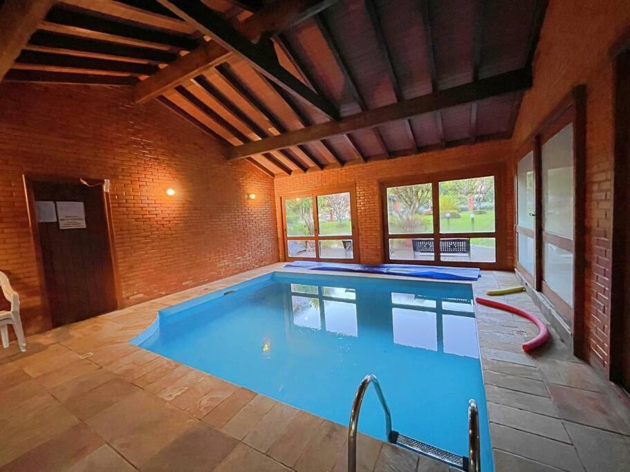 Aconchegante Apto 3 Dorm. Com Piscina Aquecida Gramado Exterior photo